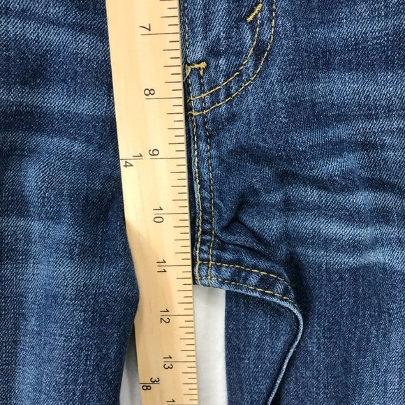 Levis Jeans Mens 31x32 550 Relaxed Fit Medium Wash Mid Rise 100% Cotton - Picture 11 of 13